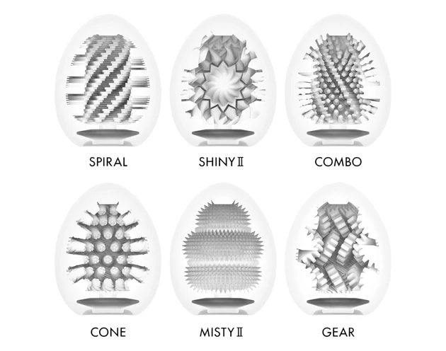 TENGA - Stronger tojás maszturbátor szett - 6db