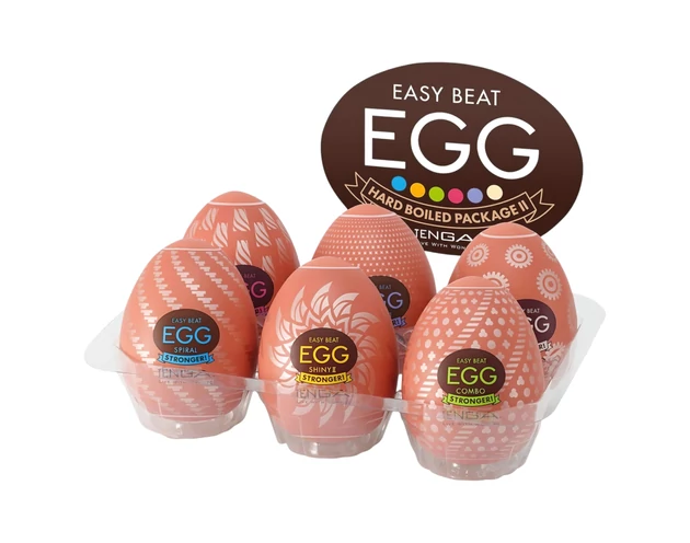TENGA - Stronger tojás maszturbátor szett - 6db