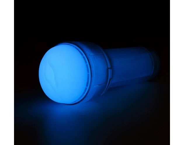 Kiiroo Feel Glow - világító műpunci - PowerBlow kompatibilis (fehér)