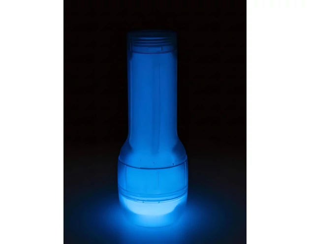 Kiiroo Feel Glow - világító műpunci - PowerBlow kompatibilis (fehér)