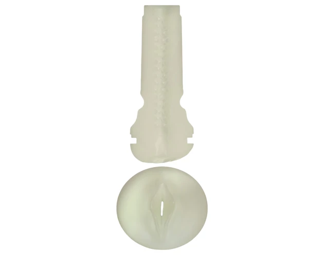Kiiroo Feel Glow - világító műpunci - PowerBlow kompatibilis (fehér)