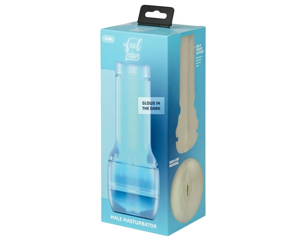 Kiiroo Feel Glow - világító műpunci - PowerBlow kompatibilis (fehér)