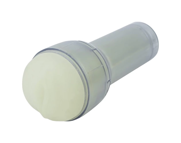 Kiiroo Feel Glow - világító műpunci - PowerBlow kompatibilis (fehér)