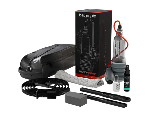 Bathmate HydroXtreme8 - hydropumpa (átlátszó)