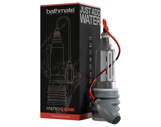 Bathmate HydroXtreme8 - hydropumpa (átlátszó)