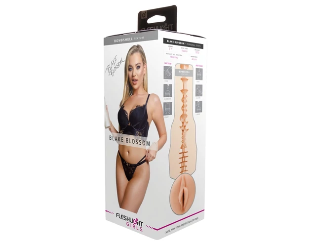 Fleshlight Blake Blossom Bombshell - élethű műpunci (natúr)