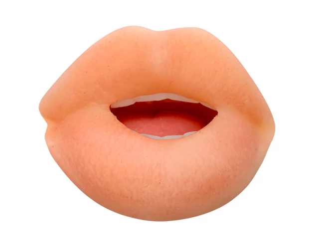 Nature Skin - punci és száj maszturbátor (natúr)