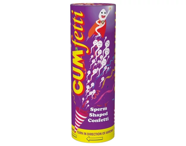 Cumfetti - spermium konfetti