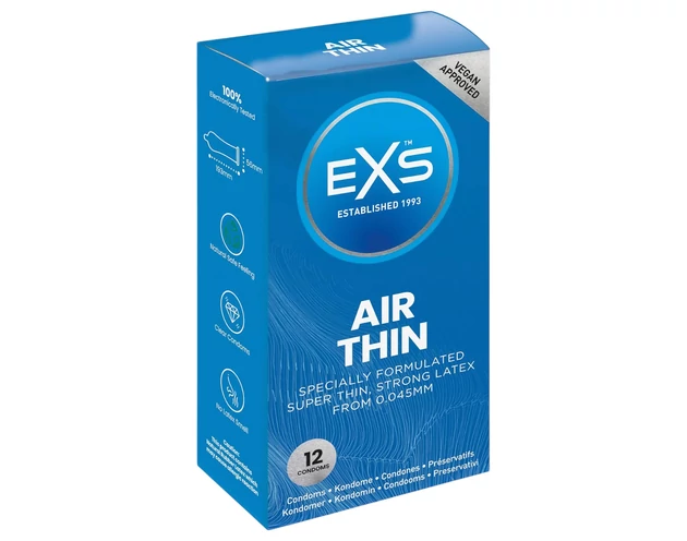 EXS Air Thin - latex óvszer (12db)