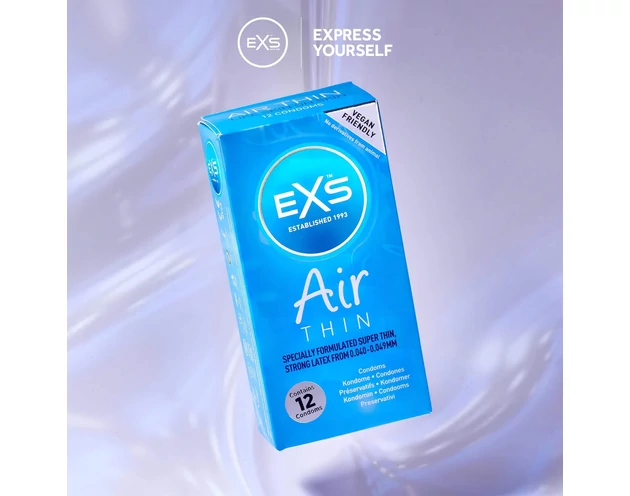 EXS Air Thin - latex óvszer (12db)