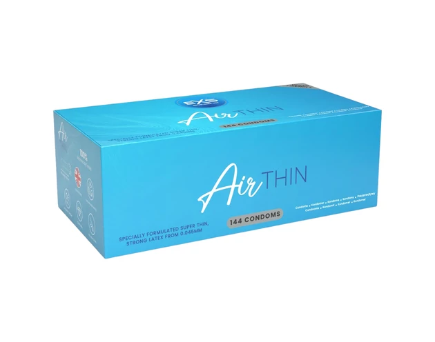 EXS Air Thin - latex óvszer (144db)