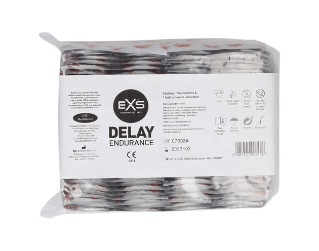EXS Delay - latex óvszer (12db)