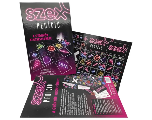 Szexpedíció - felnőtt szex társasjáték