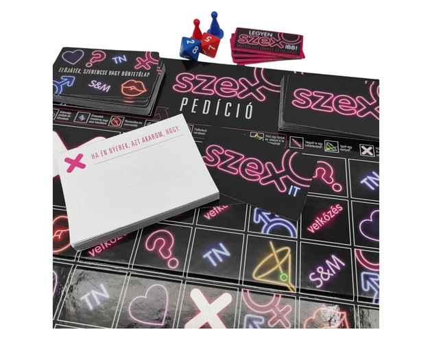 Szexpedíció - felnőtt szex társasjáték
