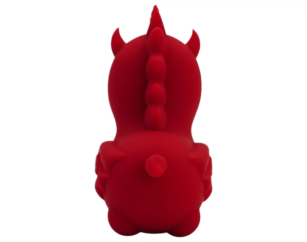 Unihorn Blaze Diablo - akkus unikornis csiklóizgató (piros)