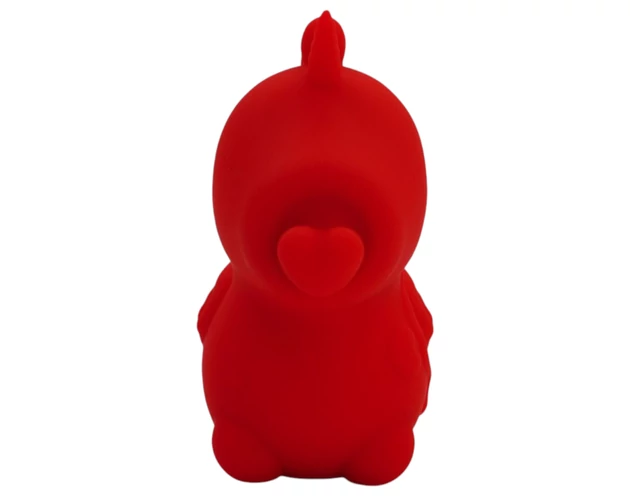 Unihorn Cupid's Beau - akkus unikornis csiklóizgató (piros)