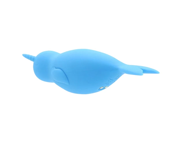 Unihorn Of The Sea - akkus narvál csiklóizgató (kék)