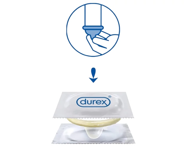 Durex Invisible Slim - vékony óvszer (10db)
