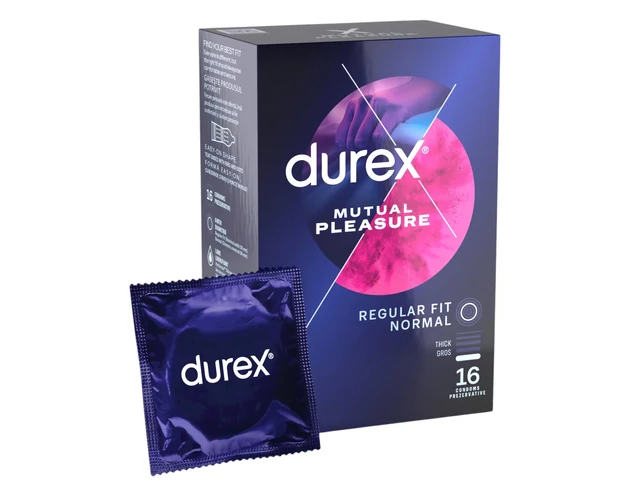 Durex Mutual Pleasure - késleltető óvszer (16db)