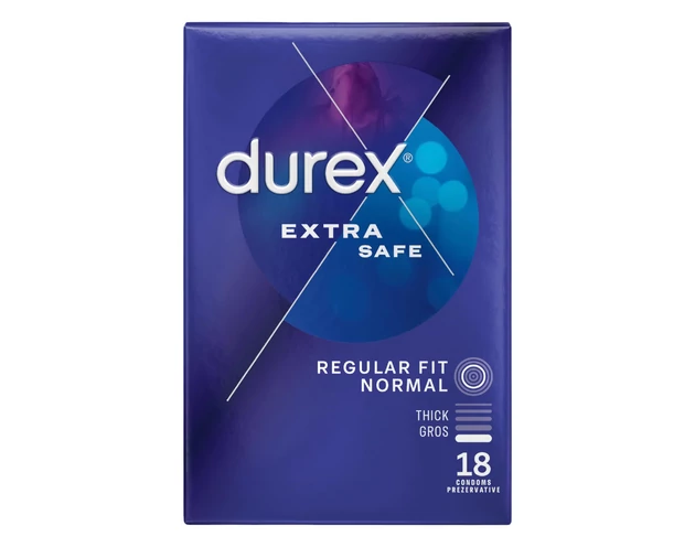 Durex Extra Safe - biztonságos óvszer (18db)