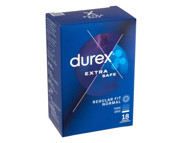 Durex Extra Safe - biztonságos óvszer (18db)