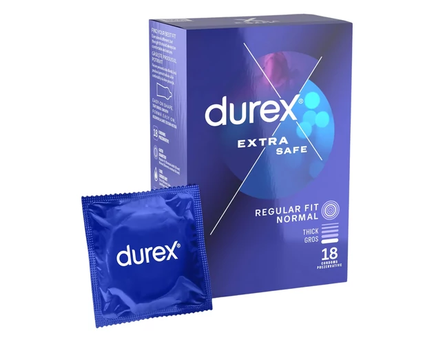 Durex Extra Safe - biztonságos óvszer (18db)