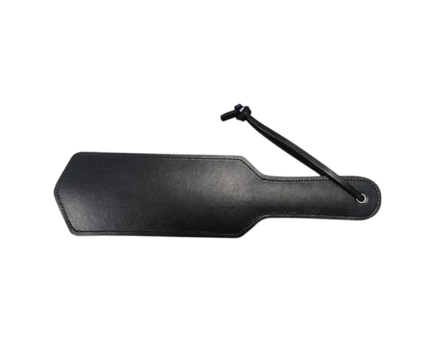 Rouge - valódi bőr, szegecses paskoló (fekete)