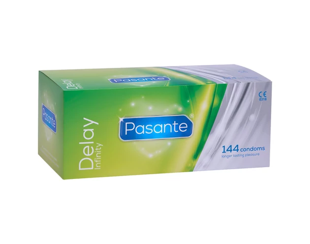 Pasante - késleltető hatású óvszer (144db)