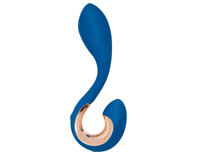 G-Vibe G-Pop 2 - akkus, vízálló G/P-pont vibrátor (kék)