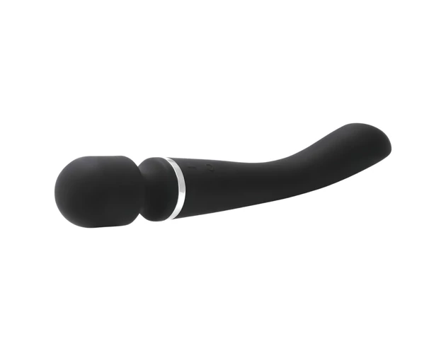 Lonely Lodi - akkus, 2in1 masszírozó vibrátor (fekete)