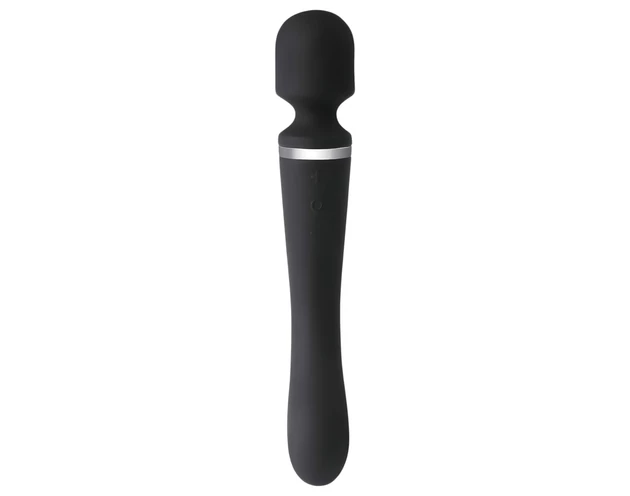 Lonely Lodi - akkus, 2in1 masszírozó vibrátor (fekete)