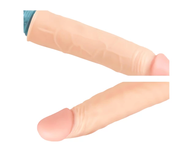 Lonely Max - élethű vibrátor (17cm) - natúr