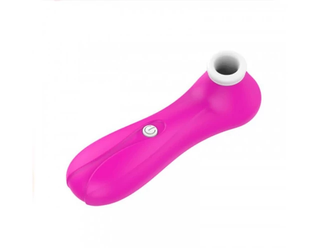 Lonely Sucking Massager - léghullámos csiklóizgató (pink)