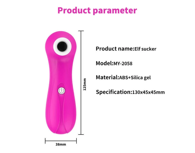 Lonely Sucking Massager - léghullámos csiklóizgató (pink)