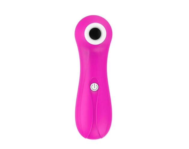 Lonely Sucking Massager - léghullámos csiklóizgató (pink)