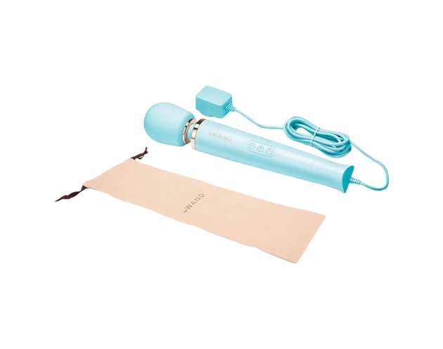 le Wand - exkluzív, hálózati masszírozó vibrátor (kék)