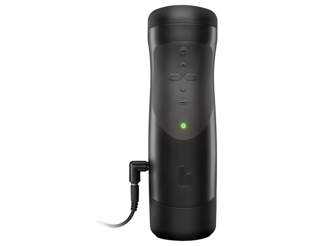 The Handy 1.1 - okos, hálózati, VR maszturbátor (fekete)