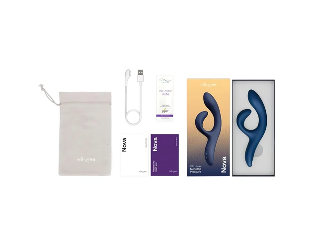 We-Vibe Nova 2 - akkus, okos csiklókaros vibrátor (kék)