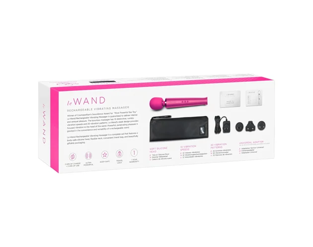 le Wand - masszírozó vibrátor (pink)