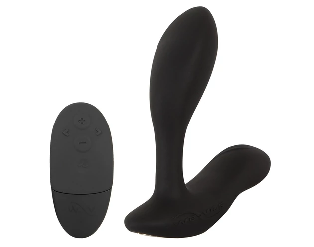 We-Vibe Vector+ - akkus, okos anál vibrátor (fekete)