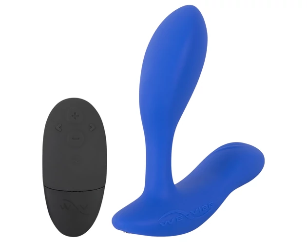 We-Vibe Vector+ - akkus, okos anál vibrátor (kék)
