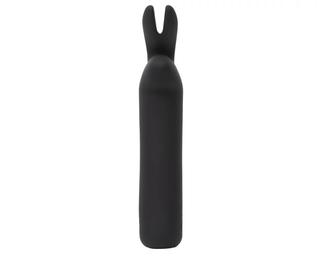 Happyrabbit Bullet - akkus, nyuszis rúdvibrátor (fekete)