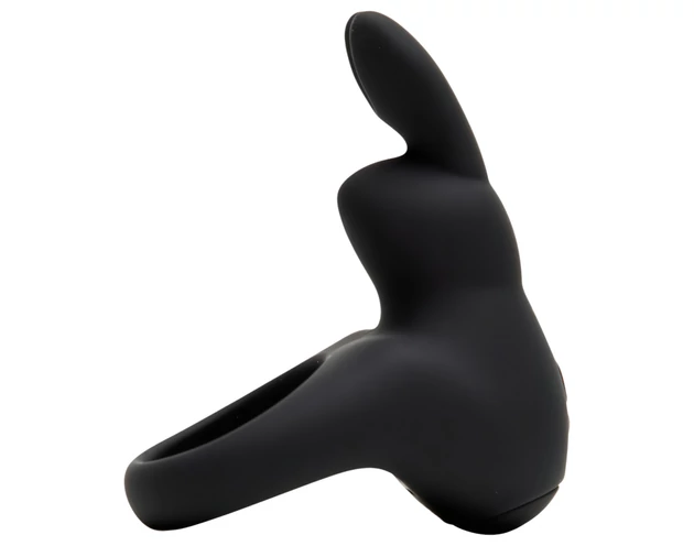 Happyrabbit Cock - akkus vibrációs péniszgyűrű (fekete)