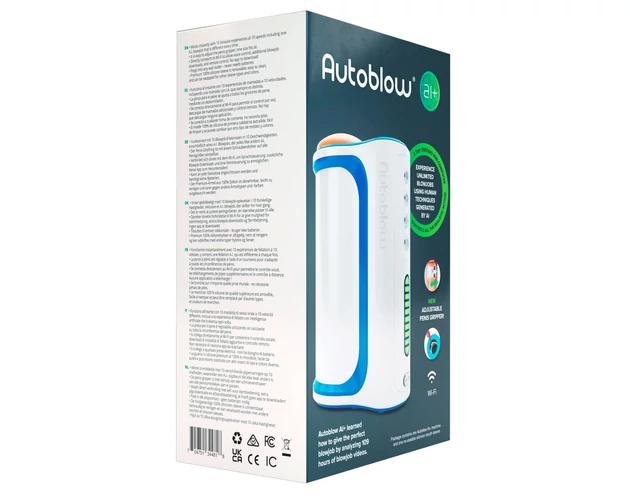 Autoblow AI+ - száj maszturbátor mesterséges intelligenciával (fehér)