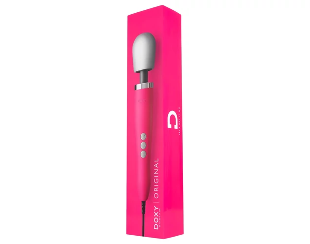 Doxy Wand Original - hálózati masszírozó vibrátor (pink)