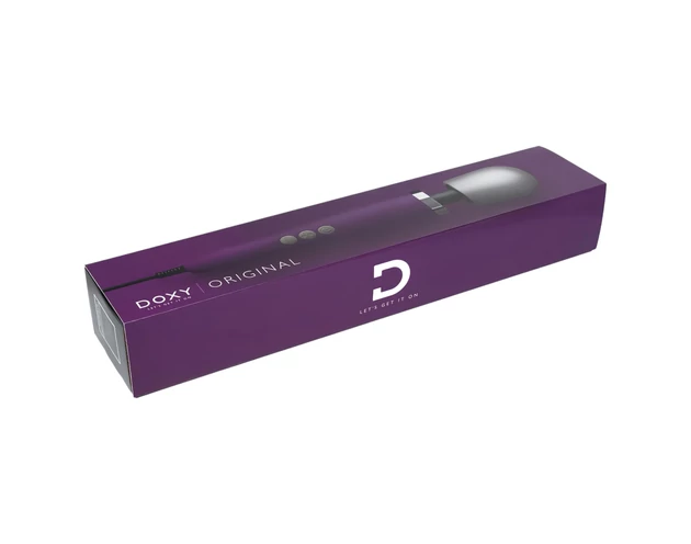 Doxy Wand Original - hálózati masszírozó vibrátor (lila)