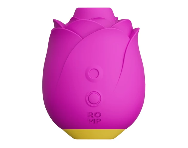 ROMP Rose - léghullámos rózsa vibrátor (pink)