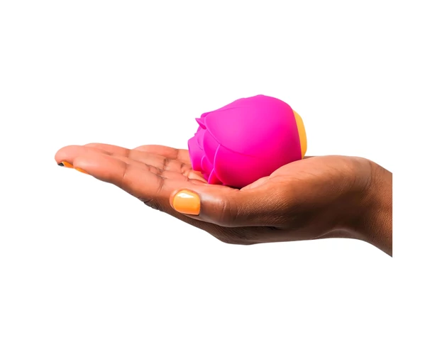 ROMP Rose - léghullámos rózsa vibrátor (pink)
