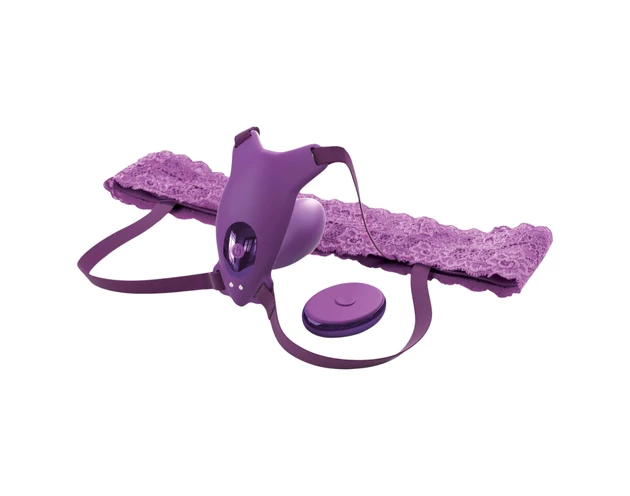 Fantasy For Her - hordható, beépített G-pont vibrátor (lila)