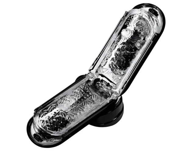 TENGA Flip 0 Electronic - automata maszturbátor (fekete)